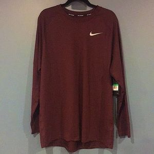 Men’s Nike XL Element Crew Running Long Sleeve